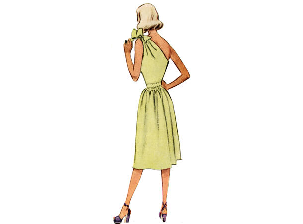 McCall's 8380 - Vintage kjole.