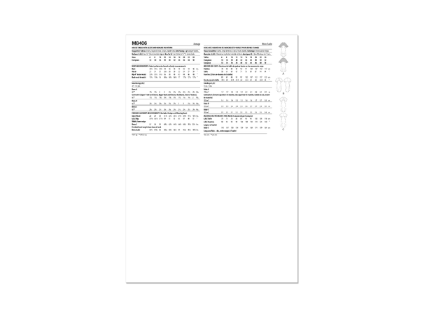 McCall's 8406 - Kjole.