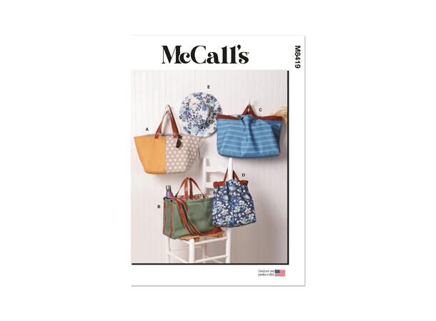 McCall's 8419 - Vesker og solhatt.