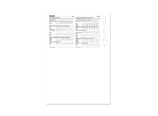 McCall's 8436 - Kjole.