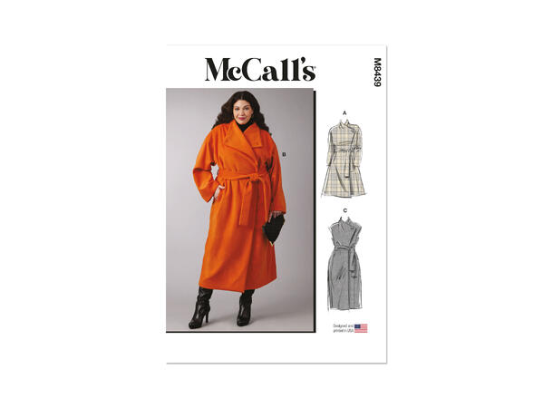 McCall's 8439 - Kåpe og vest.