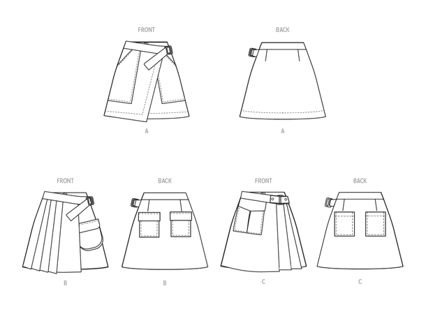 McCall's 8479 - Skjørt.