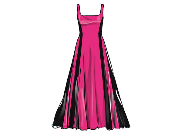 McCall's 8513 - Jumpsuit og kjole.