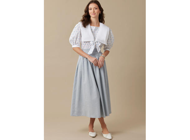 McCall's 8540 - Vintage topp og skjørt.