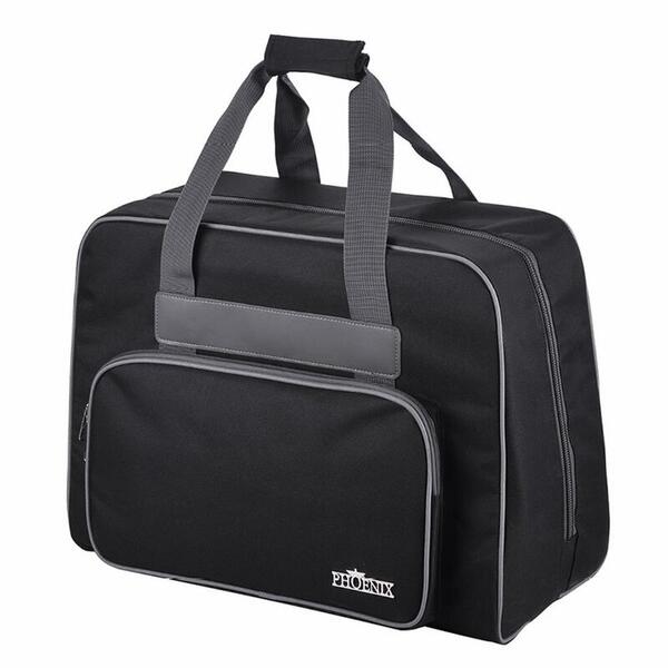 Phönix Symaskinveske Svart med grå detaljer