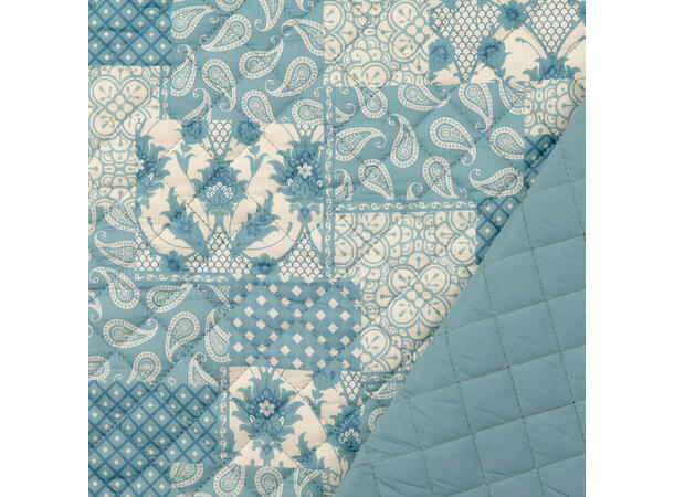 Quiltet bomull Baby Blue