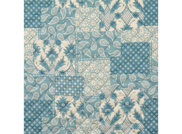 Quiltet bomull Baby Blue