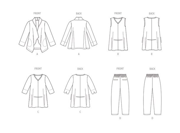 Vogue 1959 - Jakke, tunika og bukse.