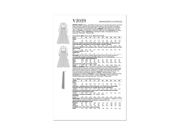 Vogue 2029 - Kjole.