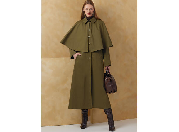 Vogue 2074 - Kåpe med kappe