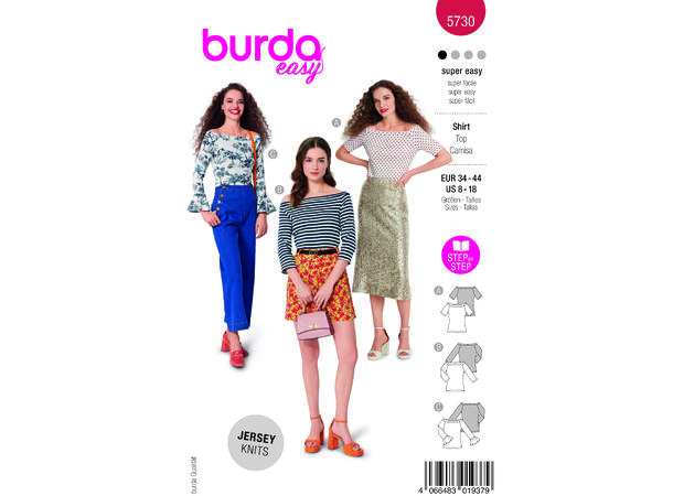 Burda 5730 - Topper.