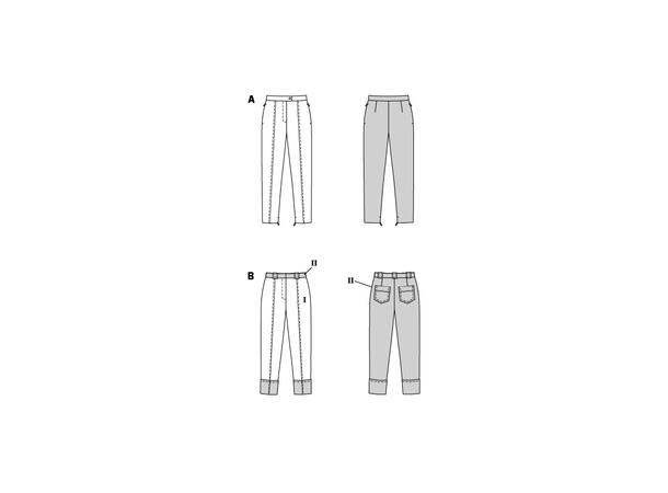Burda 5735 - Bukse.