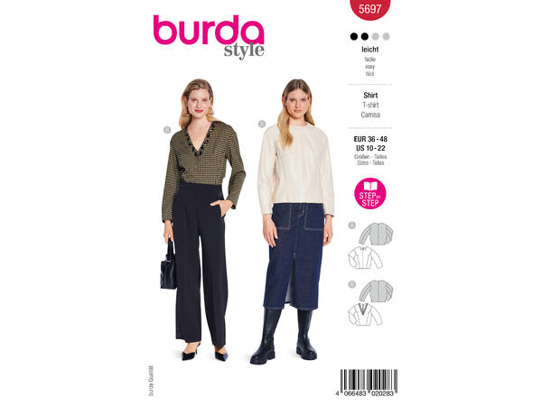 Burda 5790 - Genser.