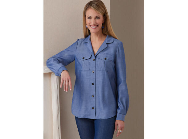 Butterick 6924- Skjorte til dame