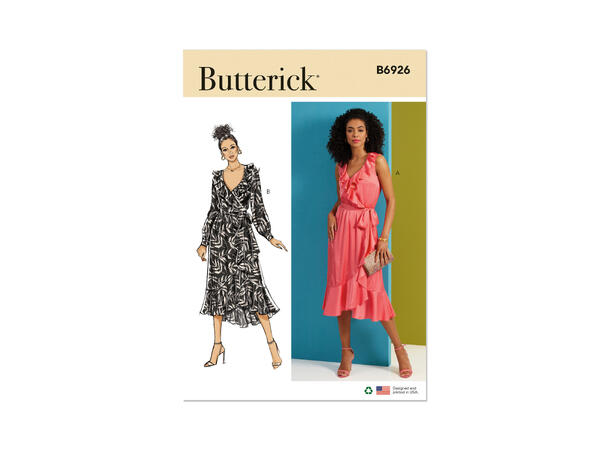 Butterick 6926- Kjole til dame