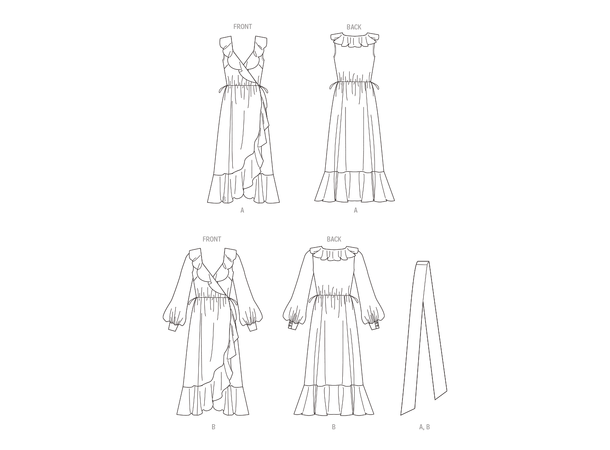 Butterick 6926- Kjole til dame