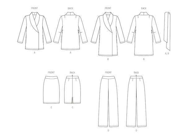 Butterick 6965- Klespakke til dame