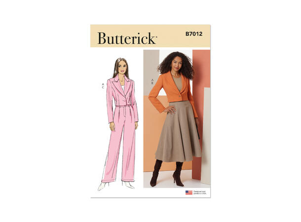 Butterick 7012- klespakke til dame