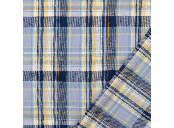 Flanell Ruter, baby blue