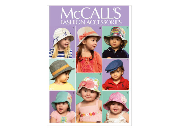 McCall's 6762 - Hatter til barn.