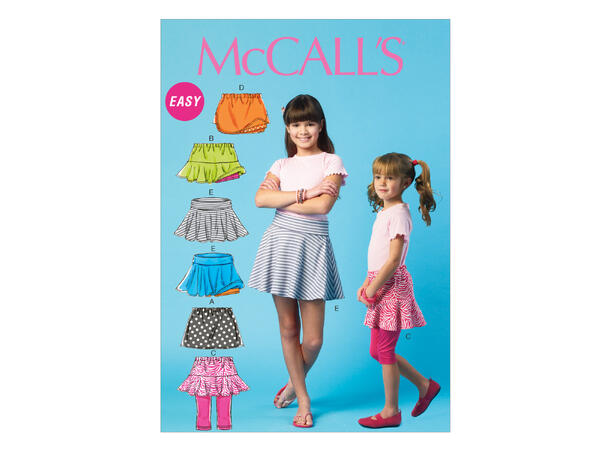 McCall's 6918 - Skjørt til barn.