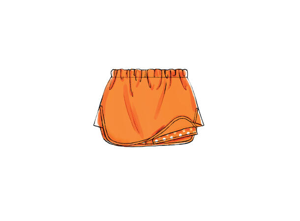 McCall's 6918 - Skjørt til barn.