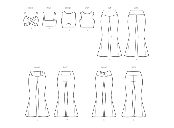 McCall's 8369 - Topp og bukse.