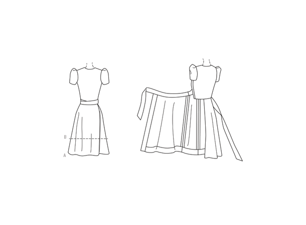 McCall's 8379 - Vintage kjole.