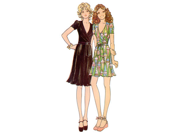 McCall's 8379 - Vintage kjole.