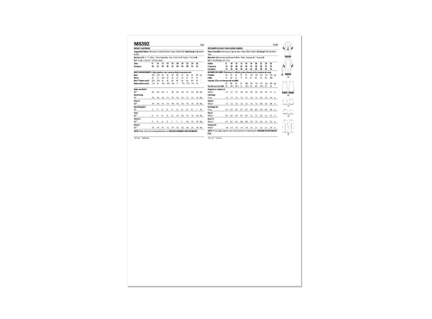 McCall's 8392 - Nattøy.