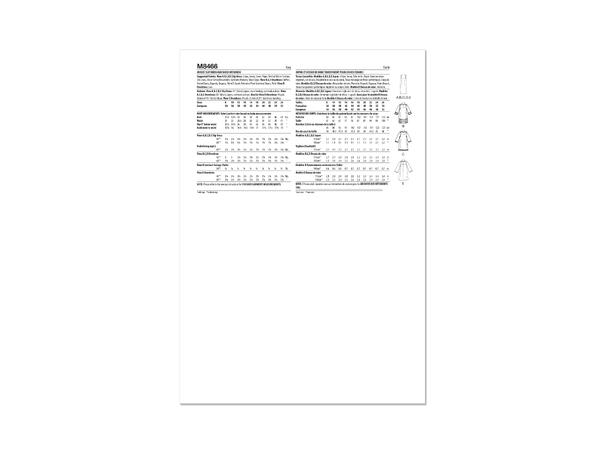 McCall's 8466 - Vintage Kjole.