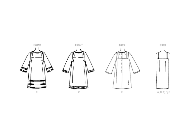 McCall's 8466 - Vintage Kjole.