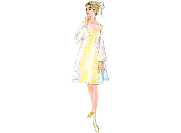 McCall's 8466 - Vintage Kjole.