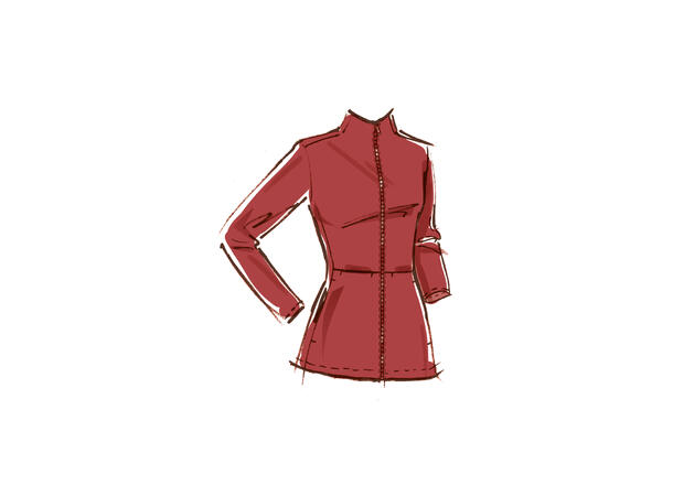 McCall's 8468 - Sykepleier uniform.