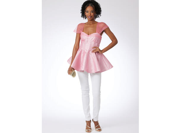 McCall's 8509 - Peplum topp.