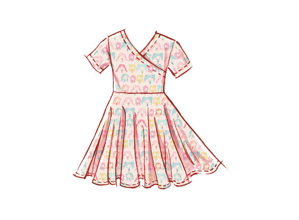 McCall's 8520 - Kjoler til barn.