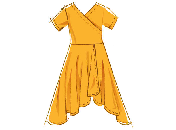 McCall's 8520 - Kjoler til barn.