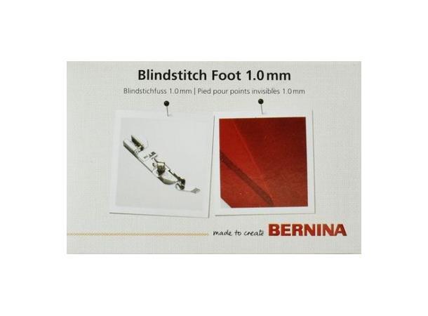 Trykkfot Bernina Blindsømsfot 1,0mm