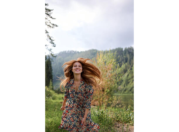 Viskose RADIANCE DIGITAL FLOWERS