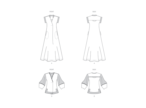 Vogue 1937- Kjole og Tunika.