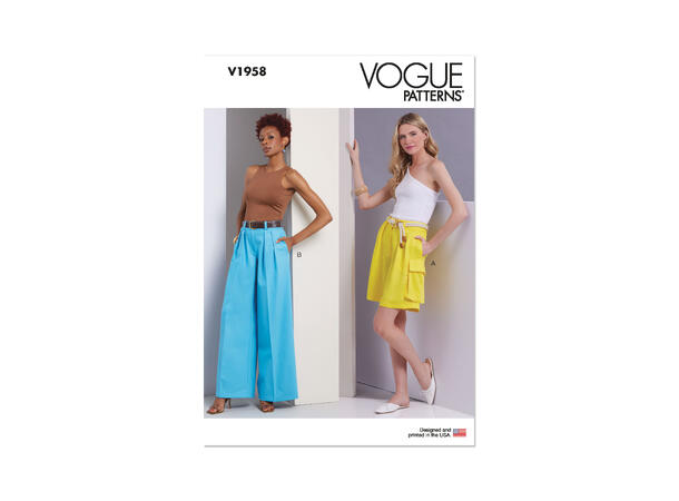 Vogue 1958 - Bukse og Shorts