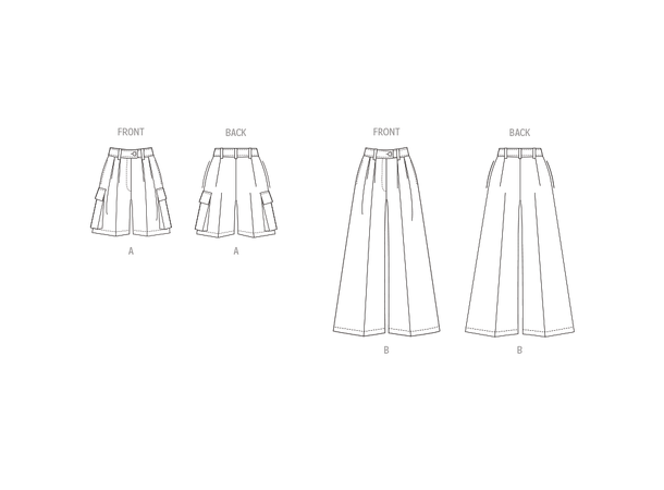 Vogue 1958 - Bukse og Shorts