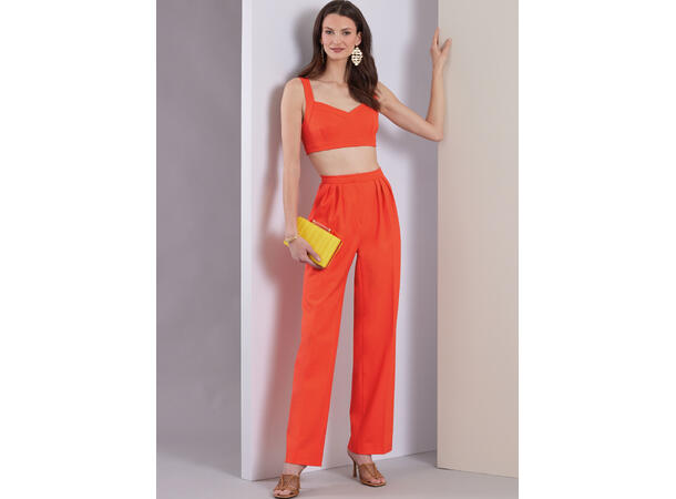 Vogue 1961 - Topp, skjørt og bukse.