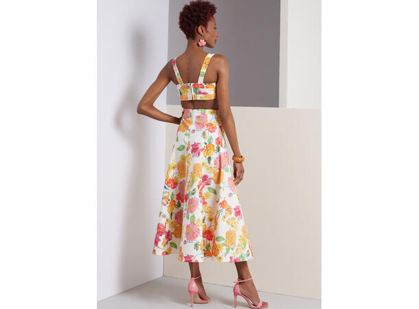 Vogue 1961 - Topp, skjørt og bukse.