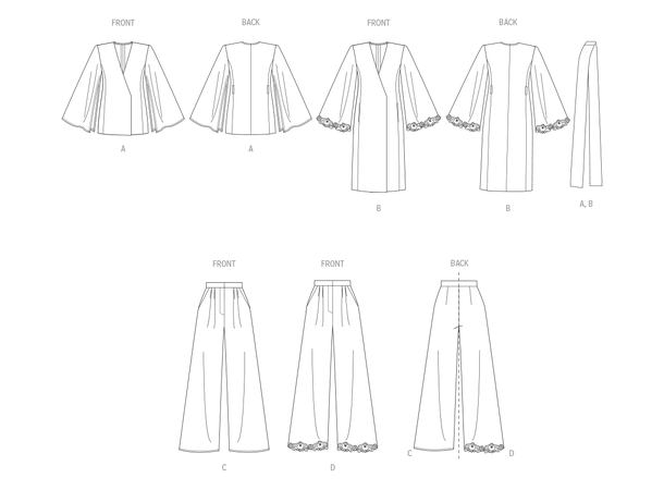 Vogue 2020 - Nattøy/Lounge-set.