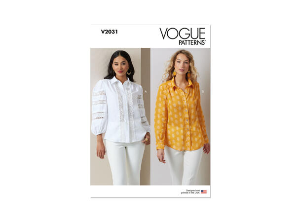 Vogue 2031 - Bluse.