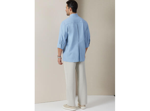 Vogue 2039 - Unisex skjorte og bukse.