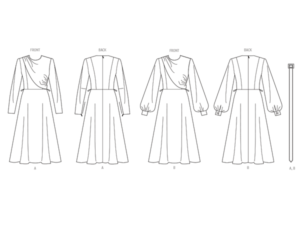 Vogue 2043 - Kjole.