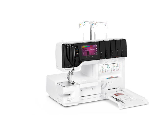 Bernina L 890 Introtilbud Overlock/coverstitch med trillebag 