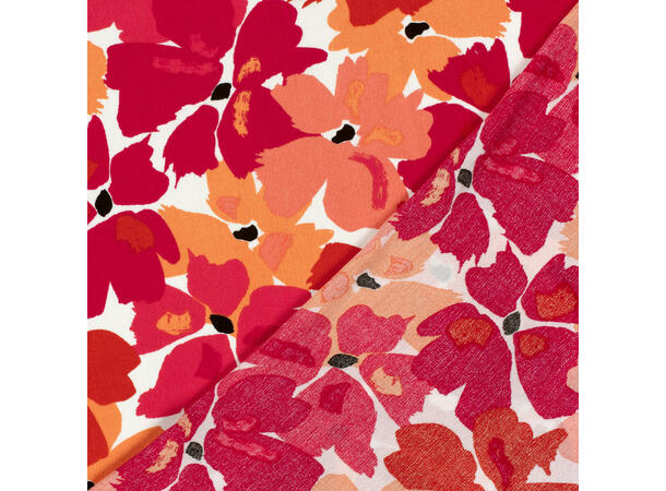 Borken Crepe Abstract, Coral